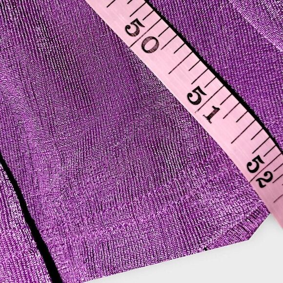 Lulus Womens Dress Sz Medium Maxi Purple Jersey Backless Long Sleeves Retro 20s‎ - Picture 11 of 16